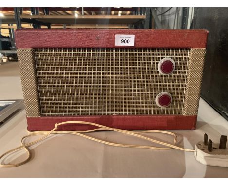 A 1950'S RECORD PLAYER 