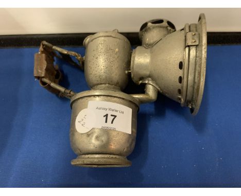A LUCAS CARBIDE LAMP 