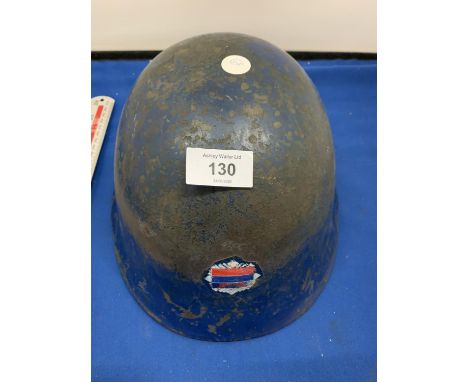 A BOSNIAN CONFLICT YUGOSLAVIAN HELMET 