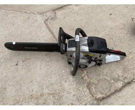 A SPEAR AND JACKSON PETROL CHAINSAW 