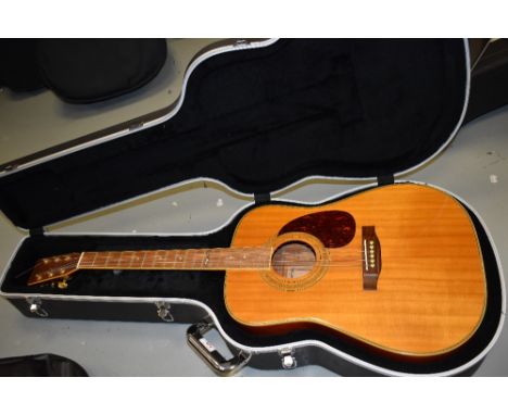 A Tanglewood Earth 500N acoustic guitar , serial 95012418, in Kinsman hard shell case
