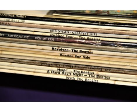 A lot Beatles Mono records with Bob Dylan and more on offer in this selection - most around the VG grade  - some rare titles 