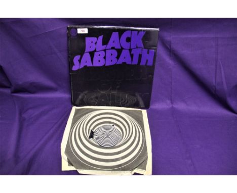 Black Sabbath - UK Vertigo original envelope sleeve issue of this album with the super rare poster included - only the second