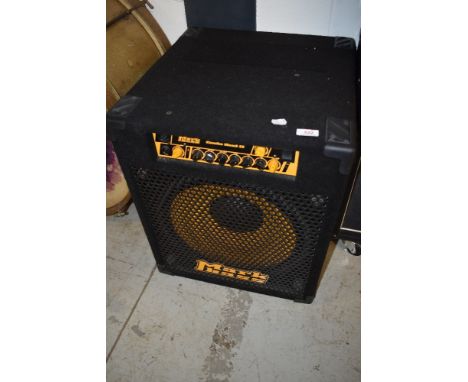 A Mark Bass combo amplifier