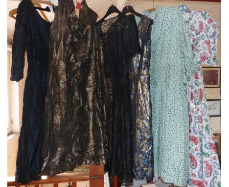 Vintage clothing: Six 1950s A-line dresses