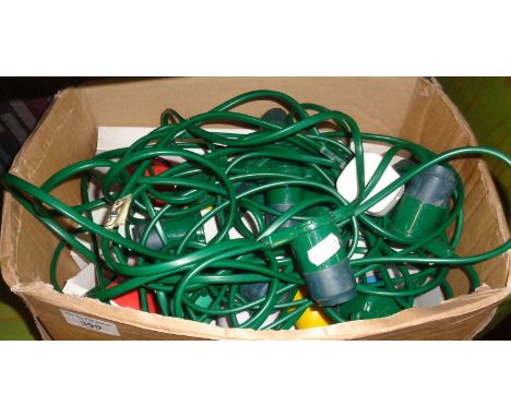 Chain of outdoor lights