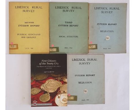 Limerick: Limerick Rural Survey-Interim Report, Migration July 1960/ Second Interim Report-Physical Geography and Geology, Ju
