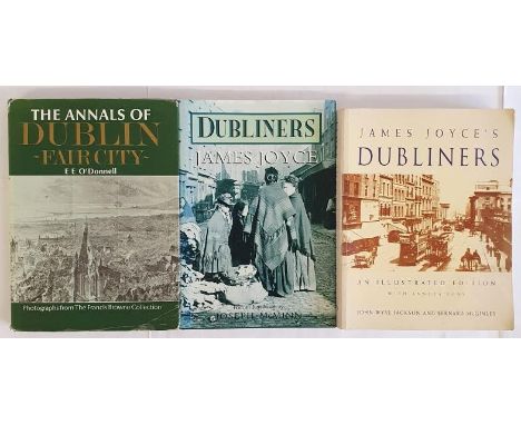 James Joyce’s Dubliners, An Illustrated Edition by John Wyse Jackson and Bernard McGinley (1995) First Soft cover edition, pr