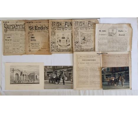 The Public Register or Freeman’s Journal. October 1764; Saint Enda. Dublin. 1920, 4 rare issues; Robert Smyth &amp; Sons. Ste