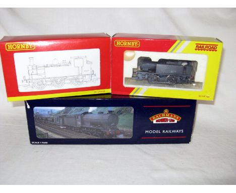 BACHMANN and 2 x HORNBY Tank Locomotives - Bachmann 31-865 BR Black J39 0-6-0 # 64838 (lightly weathered otherwise Good Boxed