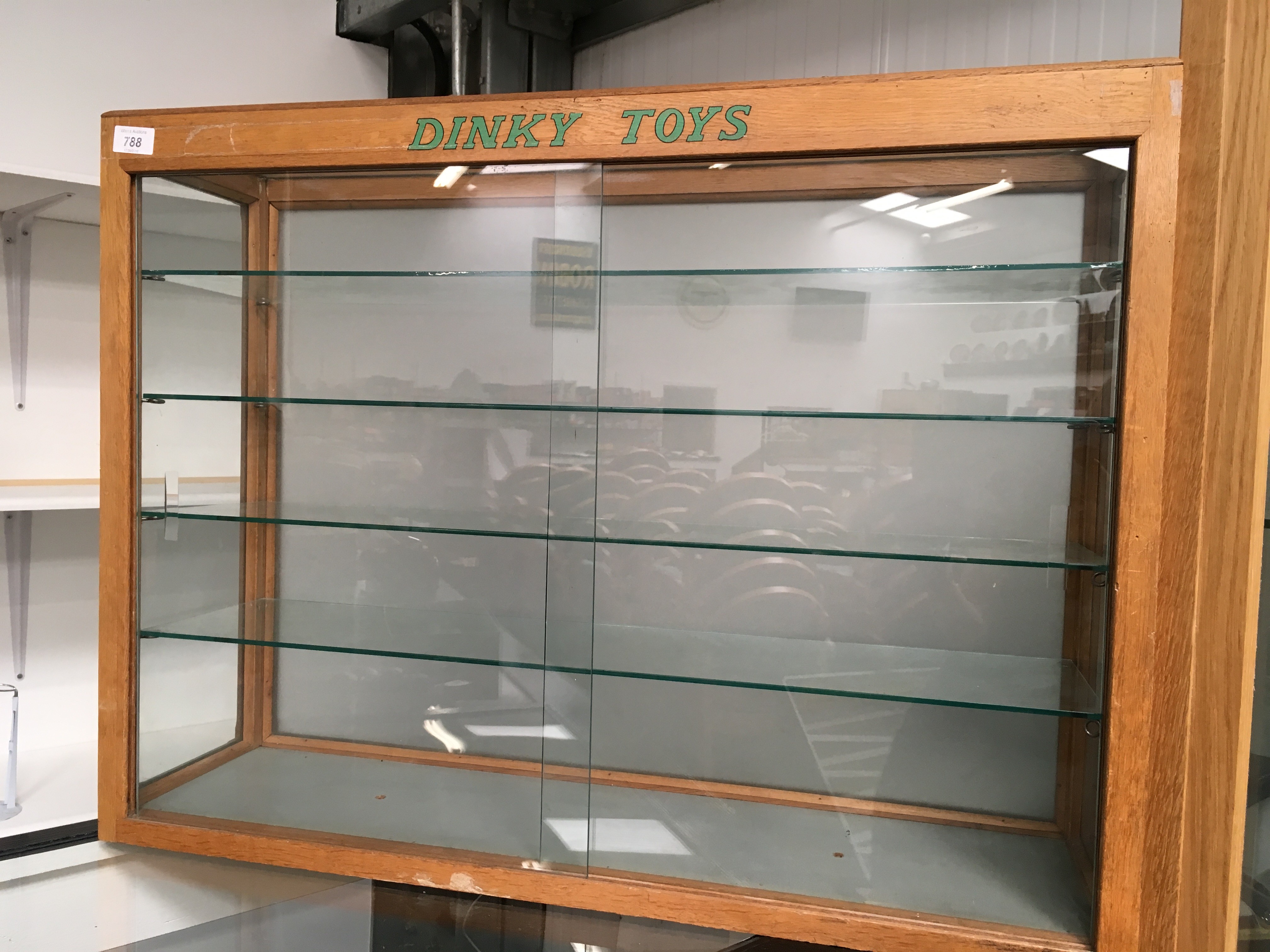 Dinky Toys Shop Display Cabinet, c.1960's: glass fronted ...