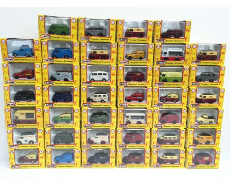 Quantity of Pocketbond Classix 1/76 scale diecast vehicles, includes EM76623 Ford E83W Thames Estate British Railways 3628/W.