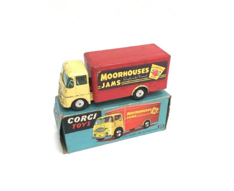 Corgi Toys 459 ERF Model 44G 'Moorhouses Jams' Van. G with complete labels in G/F box. 