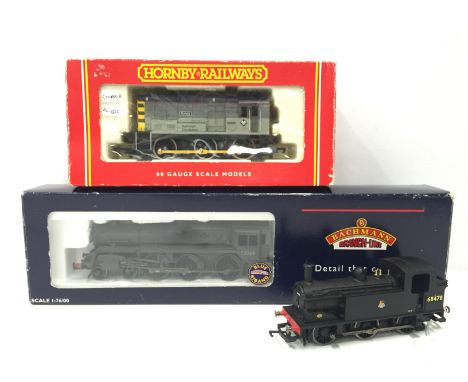 BACHMANN/HORNBY 3 x DCC fitted Locomotives - Bachmann 32-505 BR Black weathered Standard Class 5MT #73069 Channel 8 ( Instruc