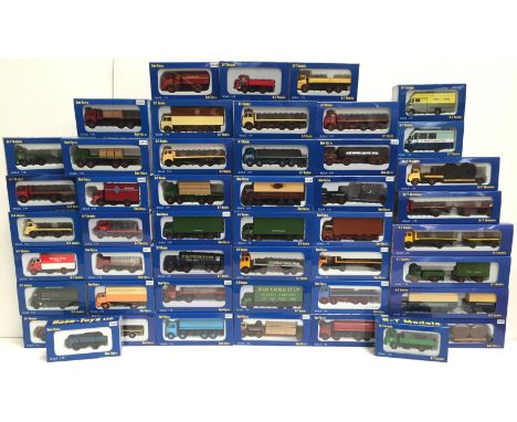 Quantity of Base Toys 1/76 scale decorated lorries series models, includes DA39 Albion Reiver Van 'Atlas Express Co. Ltd.' c.