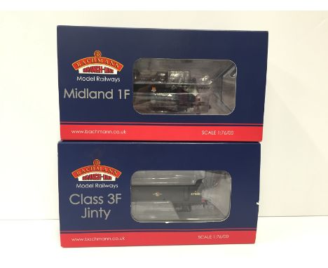 BACHMANN 2 x BR Black Tank Locomotives - 31-431 Class 1F # 41661 DCC fitted Channel 48 and 32-232 Class 3F Jinty # 47500 DCC 