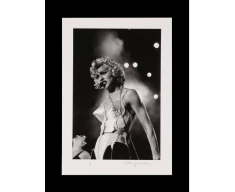 MADONNA - The Rockarchive Collection: Limited Edition Blonde Ambition Tour Print by George Jaworskyj, Wembley Stadium, 1990 -