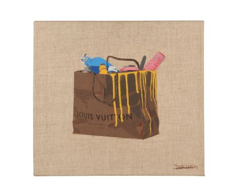 DOTMASTERS - High Class Trash Louis, 2012 - "High Class Trash Louis" by Dotmasters (Leon Seesix), British b.1972 -This is one