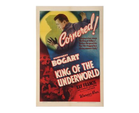 KING OF THE UNDERWORLD (1939) - US One-Sheet, 1939 - Linen-Backed - This US One-Sheet for King Of The Underworld (1939) was a