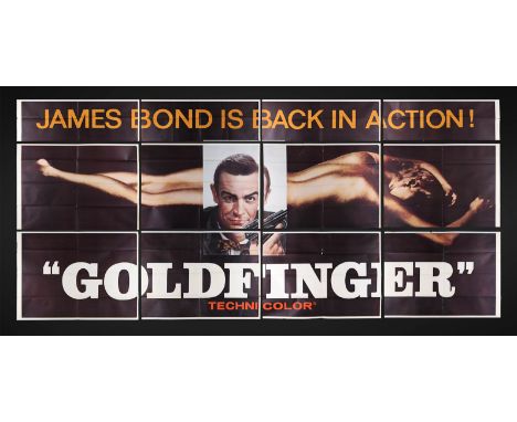 JAMES BOND: GOLDFINGER (1964) - David Frangioni Collection: US 24-Sheet, 1965 - A US 24-sheet poster from the promotion of Gu