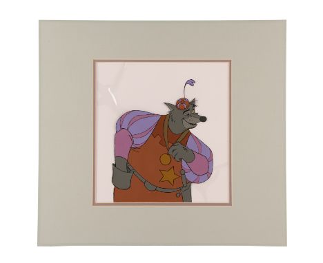 ROBIN HOOD (1973) - Sheriff of Nottingham Original Production Cel - An original production cel featuring the Sheriff of Notti