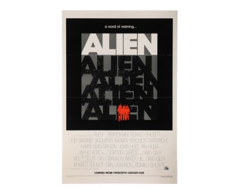 ALIEN (1979) - US One-Sheet Teaser, 1979 - The worldwide marketing campaign for Ridley Scott's Alien (1979) is instantly reco