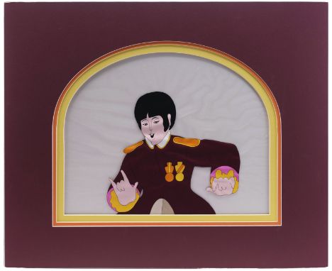 YELLOW SUBMARINE (1968) - Paul McCartney Original Production Cel - A rare production cel of Paul McCartney from the 1968 Beat