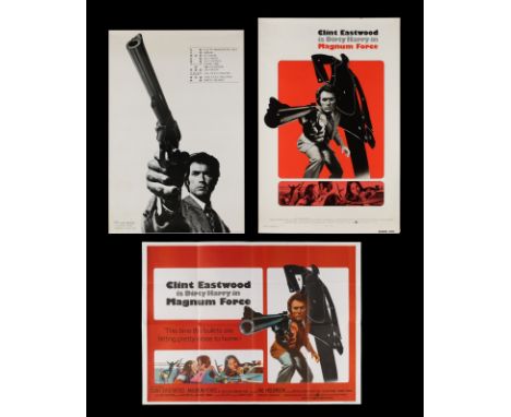 MAGNUM FORCE (1973) - David Frangioni Collection: US One-Sheet, UK Quad and Japanese Special Poster, 1973-1976 - Three poster