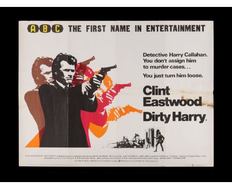 DIRTY HARRY (1971) - David Frangioni Collection: UK Quad, 1971 - One of the defining films of the 1970s, Dirty Harry was the 