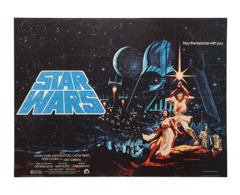 STAR WARS: A NEW HOPE (1977) - Hildebrandt UK Quad, 1977 - This 1977 UK Quad featuring artwork by brothers Greg and Tim Hilde