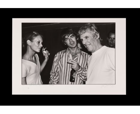 NOEL GALLAGHER, KATE MOSS AND BURT BACHARACH - The Rockarchive Collection: Limited Edition Print by Jill Furmanovsky, Royal F