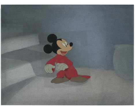 FANTASIA (1940) - Mickey Mouse "Sorcerer's Apprentice" Model Cel - A rare model cel of Mickey Mouse as the Sorcerer's Apprent