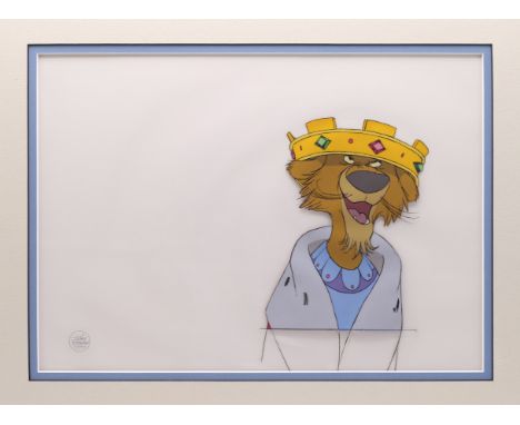 ROBIN HOOD (1973) - Prince John Original Production Cel - An original production cel of the scheming, insecure lion Prince Jo