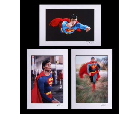SUPERMAN II (1980) - Keith Hamshere Collection: Set of Three Giclee Archival Prints Signed by Keith Hamshere - A set of three