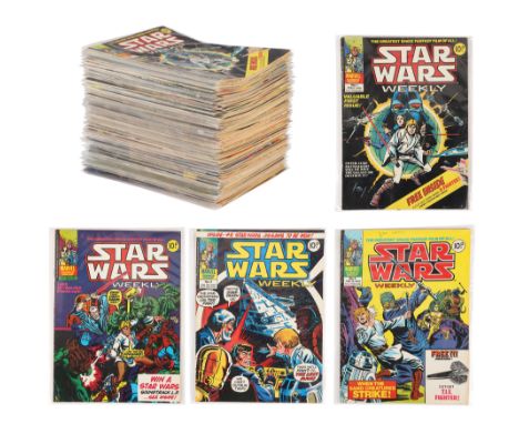STAR WARS: ORIGINAL TRILOGY (1977-1983) - 139 Issues of Star Wars Weekly and The Empire Strikes Back Weekly Comic Books - A c