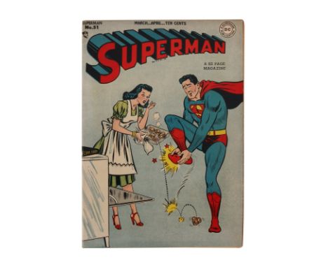 DC COMICS - Superman No. 51 US Edition - A US edition of issue No. 51 of Superman published by DC Comics in March 1948. Issue