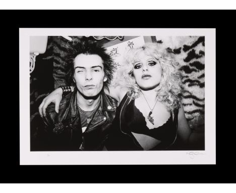 SEX PISTOLS - The Rockarchive Collection: Limited Edition Sid Vicious and Nancy Spungen Record Mirror Photoshoot Print by Ric