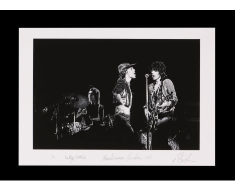 THE ROLLING STONES - The Rockarchive Collection: Limited Edition Print by Pete Smith, Roundhouse, 1971 - A limited edition fi