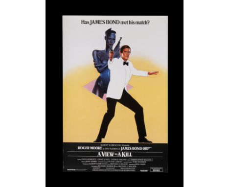JAMES BOND: A VIEW TO A KILL (1985) - David Frangioni Collection: Withdrawn UK One-Sheet, 1985 - A withdrawn UK One-Sheet for