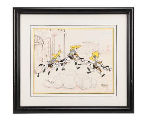 BUGS BUNNY - Signed Limited Edition Animation "Sequential Series" Drawing by Virgil Ross - A limited edition animation drawin