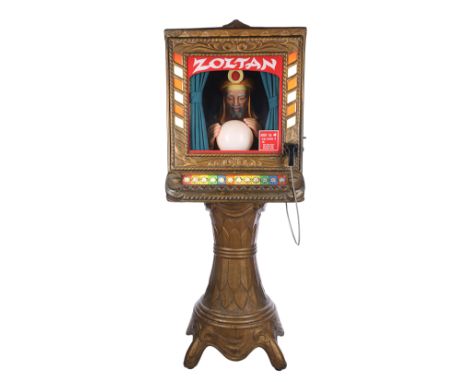 VINTAGE TOYS - Zoltan Fortune Teller Machine - A Zoltan fortune teller machine manufactured by Prophetron Inc. in Massachuset