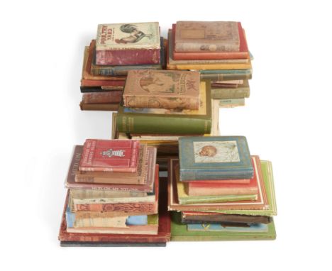 Children’s Literature: a collection of mostly cloth bound and paperback books, 19th - 20th centuries, to include:Edmund Dulac