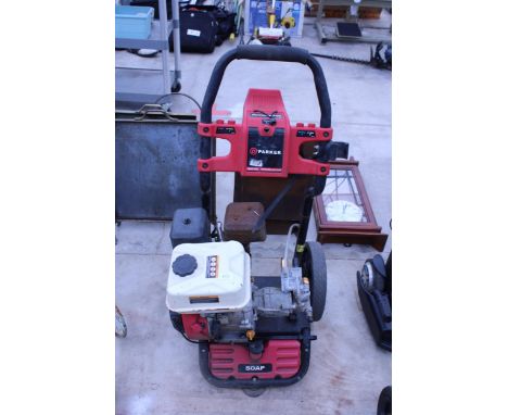 A PARKER PETROL ENGINE PRESSURE WASHER