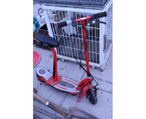 A RAZOR CHILDS ELECTRIC RIDE ALONG SCOOTER