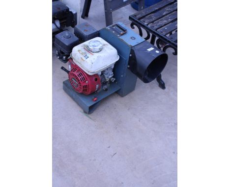 A GIBBONS PETROL ENGINE BLOWER WITH A HONDA ENGINE