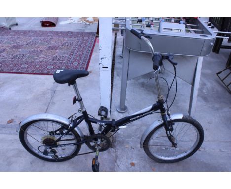 A CHALLENGE FLEX FOLDING BIKE