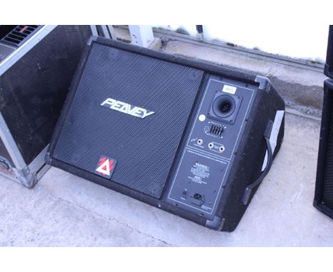 A LARGE PEAVEY AMPLIFIER