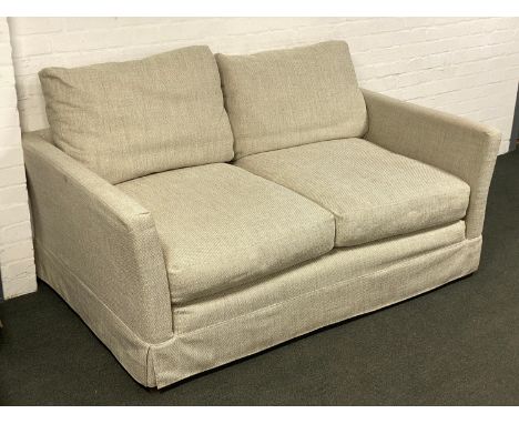 A good modern two seater sofa with loose cushions, 170cmW, 100cmD 