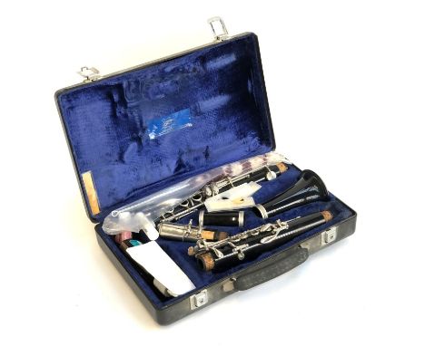 A Boosey &amp; Hawkes clarinet, in case 