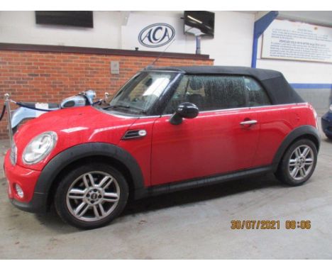 Make &amp; Model: Mini CooperDate of Reg: FY13 MKXColour: Redcc: 1598MoT: 30-01-2022Fuel Type: PETROLMileage: 43kTransmission
